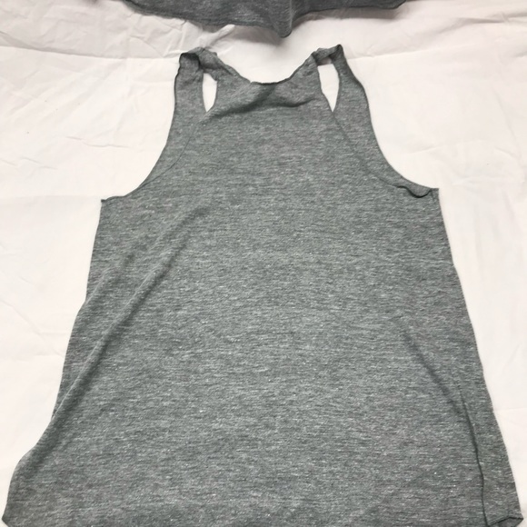 NEW 2 Pack American Apparel Women’s Triblend Racerback Tank Tri-Coffee Brown L - Picture 7 of 8